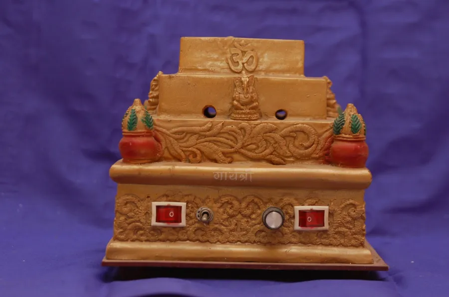 Illumined Aarti Mandir Shrine